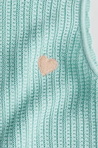 Textured Cotton Dress