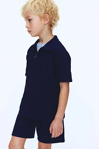 2-Piece Textured Jersey Set