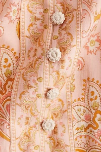 Oversized Viscose-Blend Dress