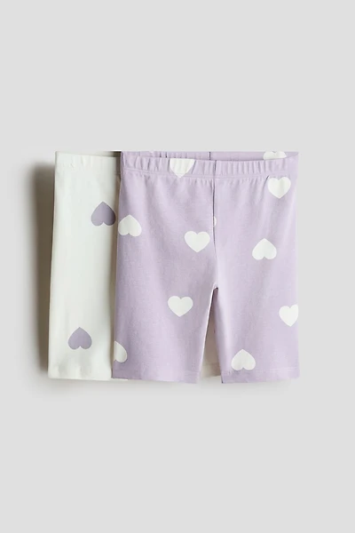 2-Pack Cotton Bike Shorts