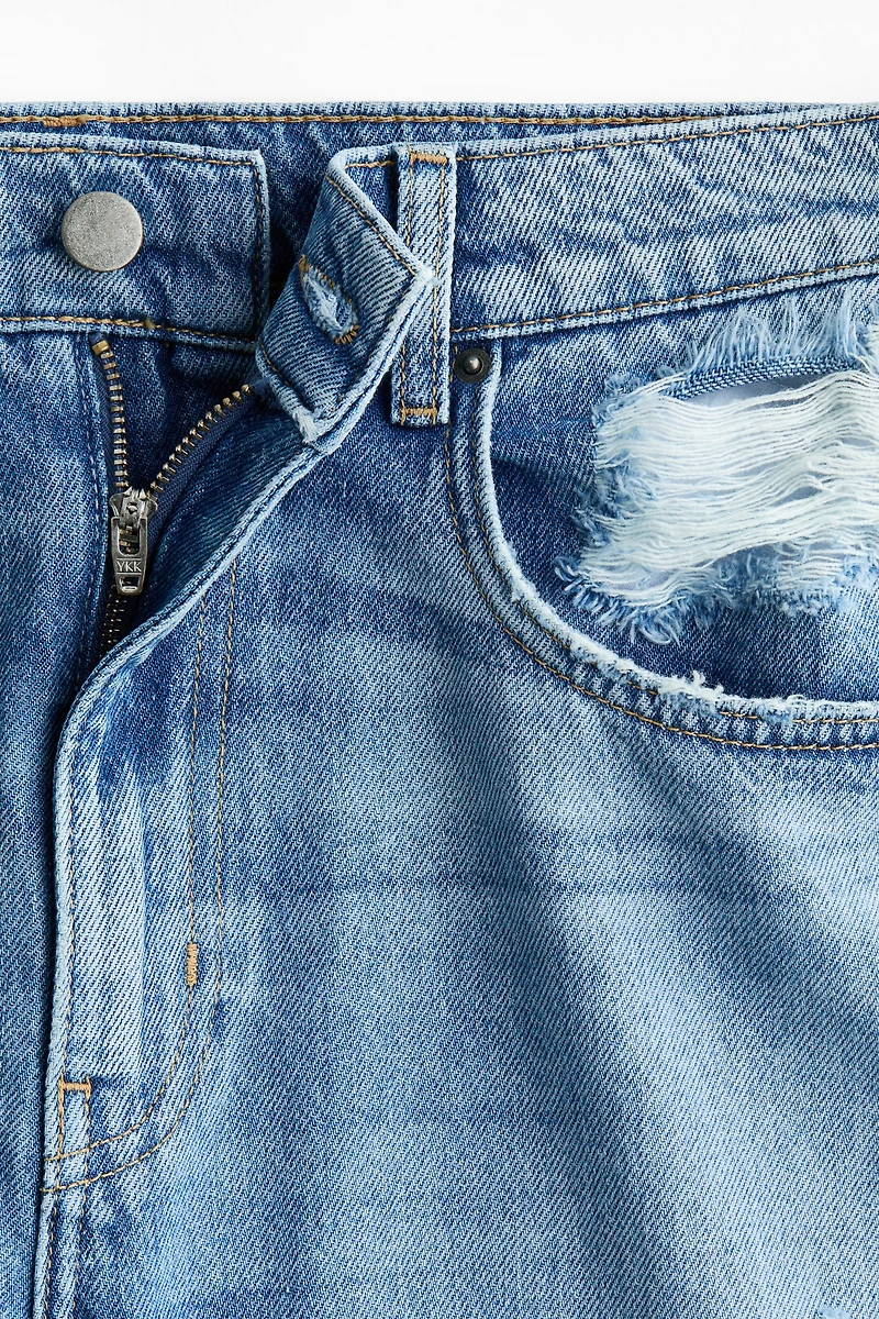 Barrel Leg Regular Jeans