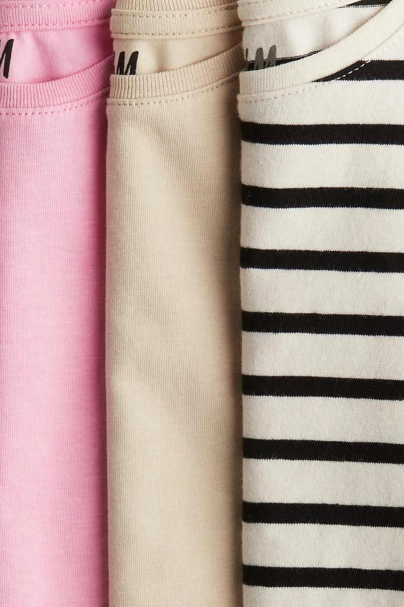 3-pack Long-sleeved Tops
