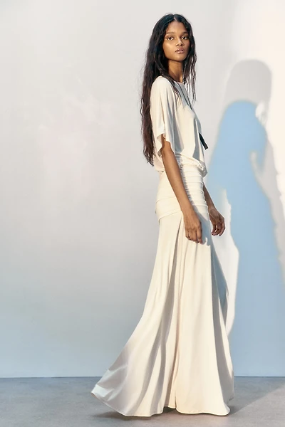 Draped Maxi Dress