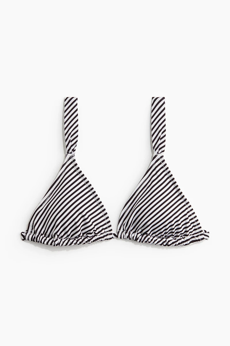 Haut de maillot triangle coussiné