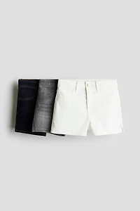 3-pack Denim Shorts