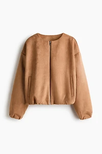 Oversized Jersey Jacket