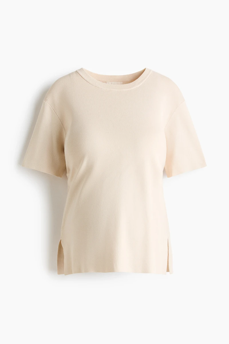 MAMA Fine-Knit T-Shirt