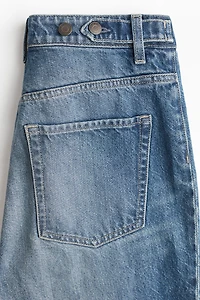 Jean évasé taille haute