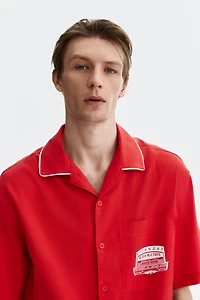 Relaxed-Fit Printed Shirt