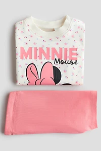 2-Piece Printed Cotton Set