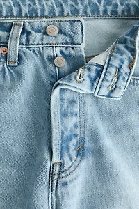 Straight High Waist Ankle Jeans