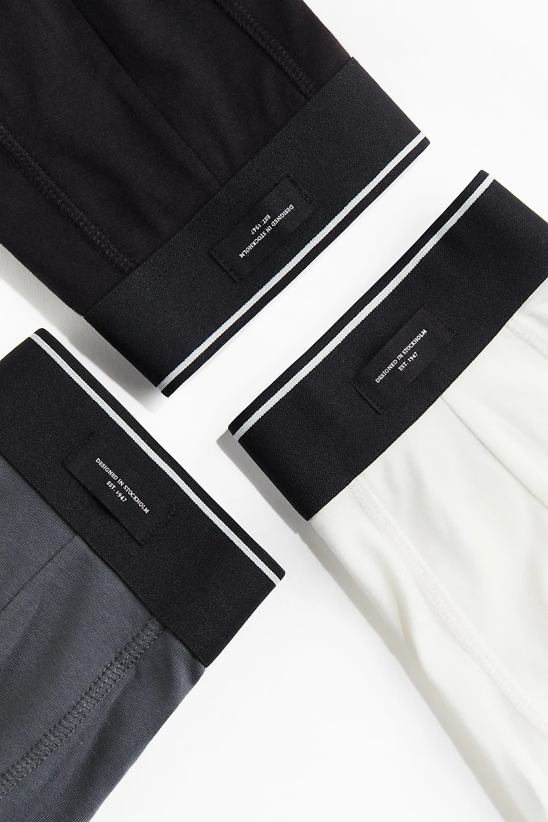 3-pack Short Boxer Briefs with Lycra®