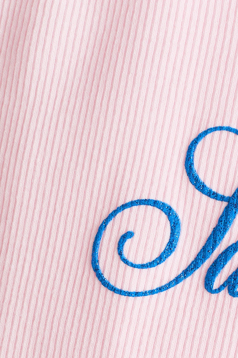 Printed Cotton Tank Top