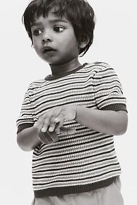 T-shirt en tricot de coton