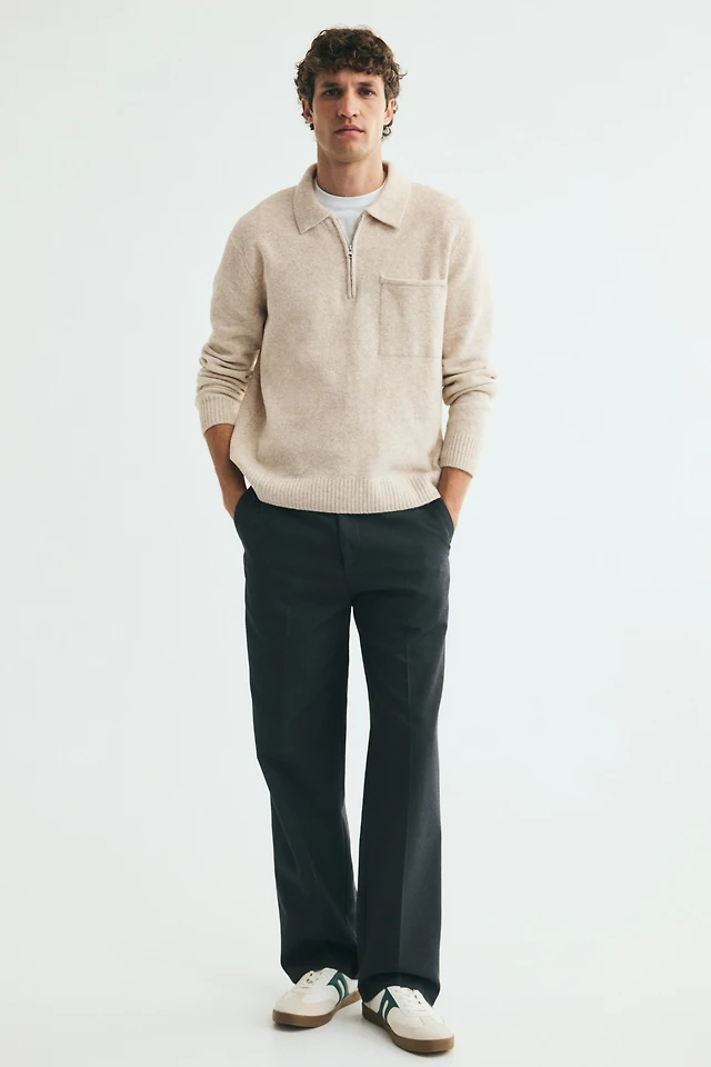 Regular-Fit Knit Polo Shirt