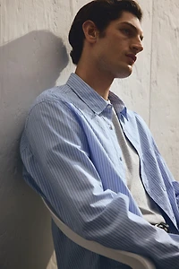 Loose-Fit Poplin Shirt