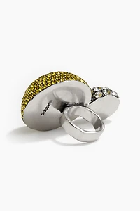 Rhinestone Statement Ring