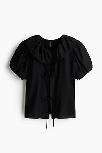 Tie-Front Blouse