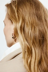 Padlock-Shaped Earrings
