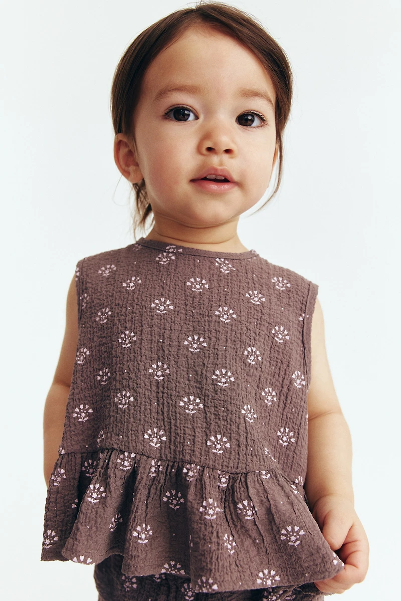 Ensemble 2 pièces avec haut et pantalon