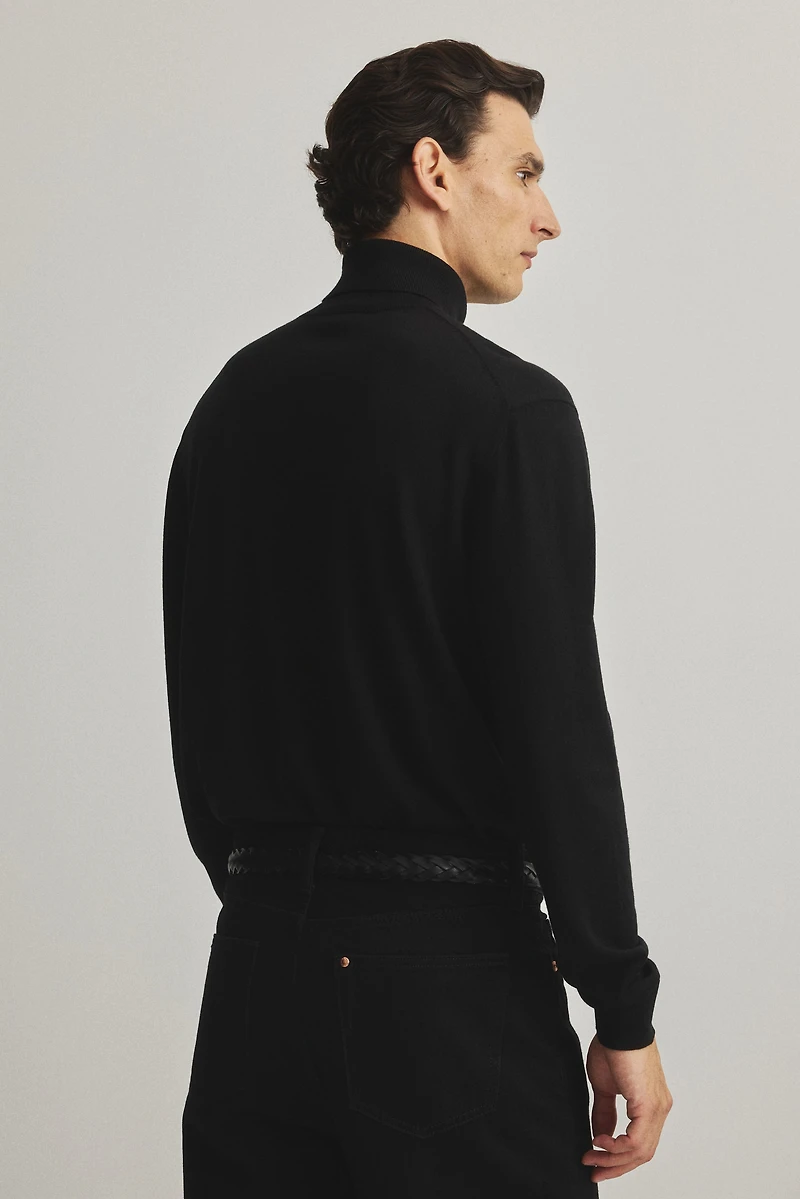 Chandail coupe classique en laine