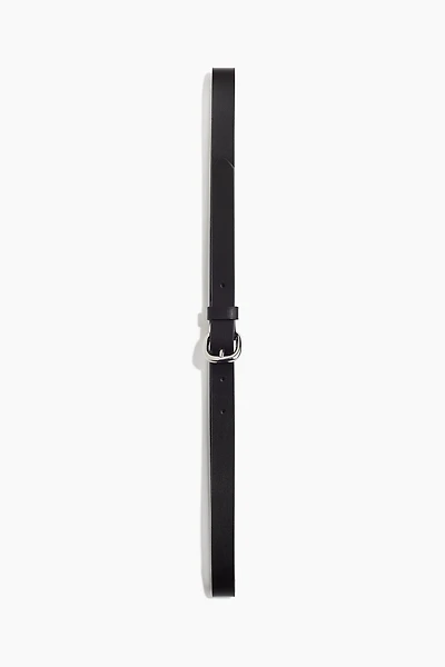 Narrow Leather Belt