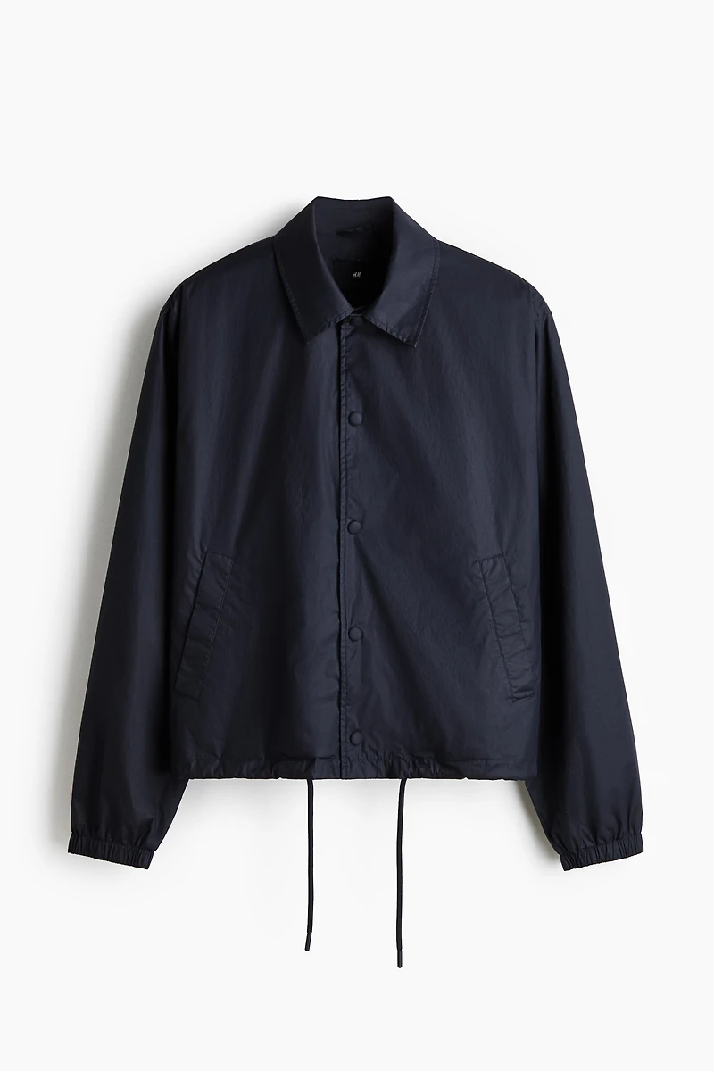Cotton Jacket with Collar