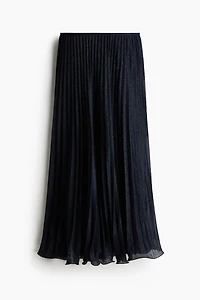 Pleated Maxi Skirt