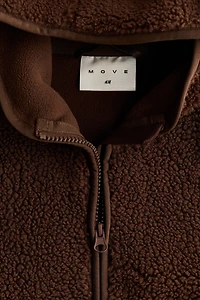 Veste de sport ample en polar