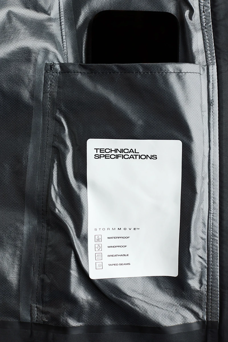 Regular-Fit Rain Jacket with StormMove™