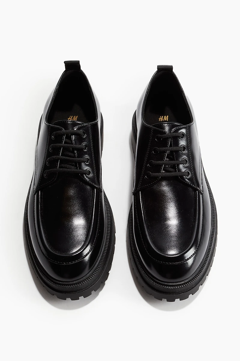 Chaussures Derbys à semelle épaisse