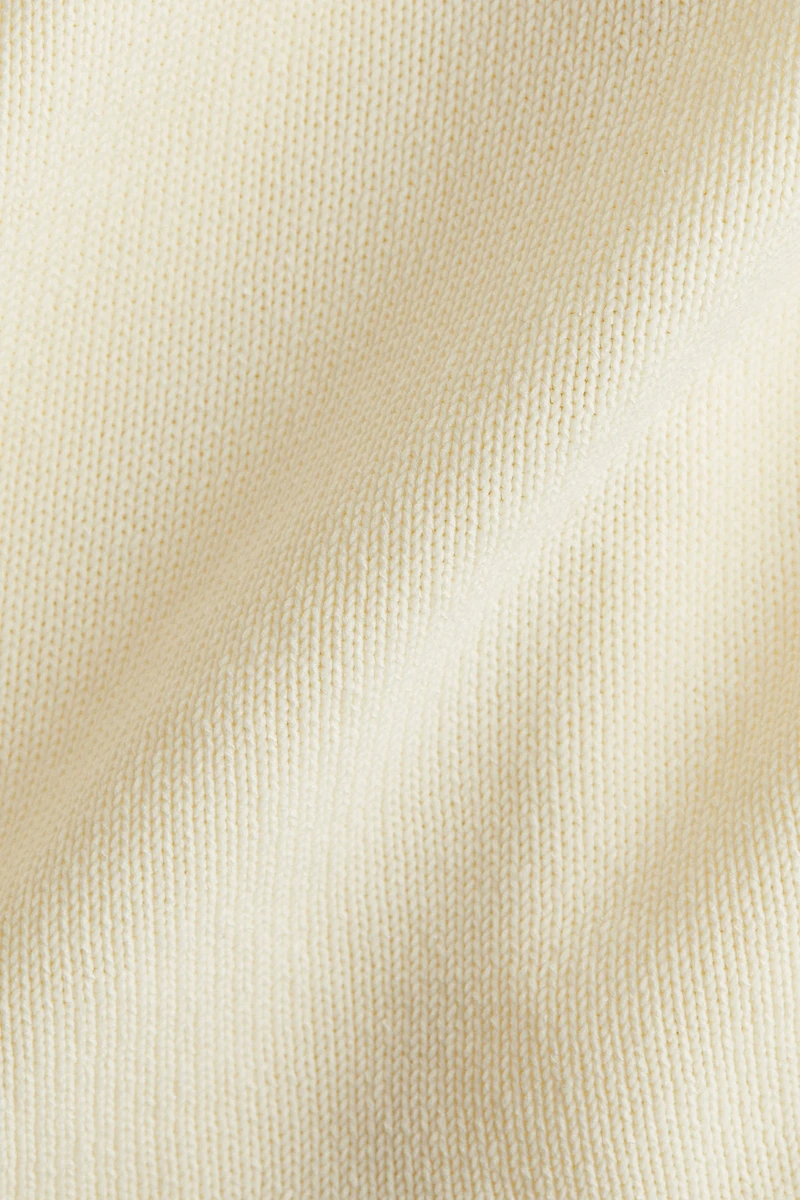 Roll-edge Sweater