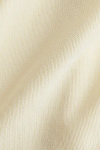 Roll-edge Sweater