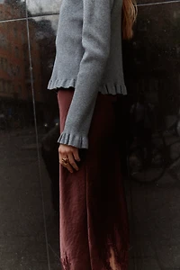 Rib-Knit Cardigan