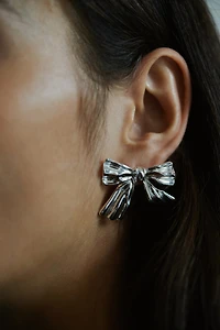 Bow-Shaped Earrings