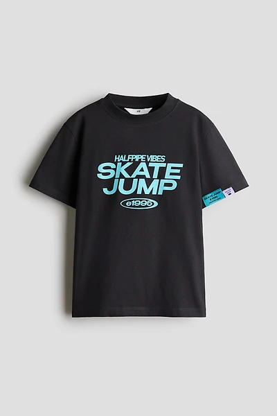 Printed Cotton T-Shirt