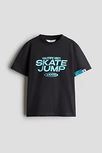Printed Cotton T-Shirt