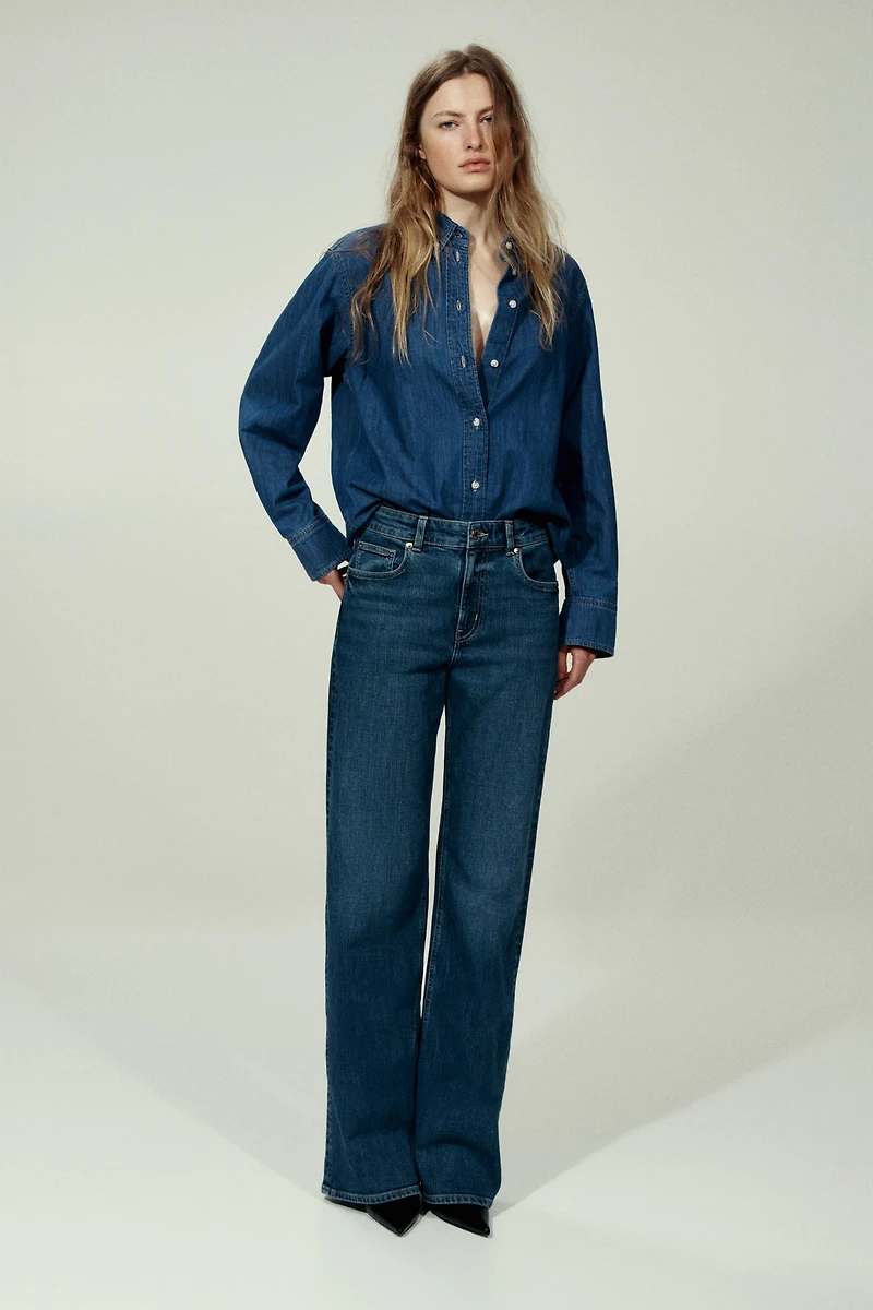Wide High Waist Jeans