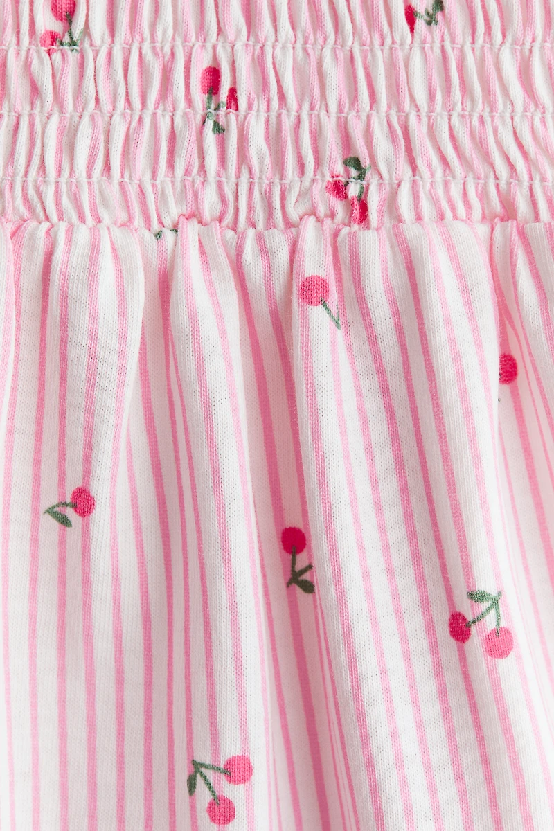 Combinaison imprimée en coton