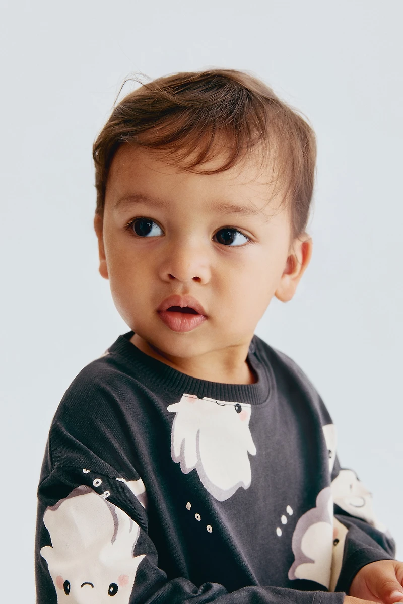2-Piece Printed Cotton Set