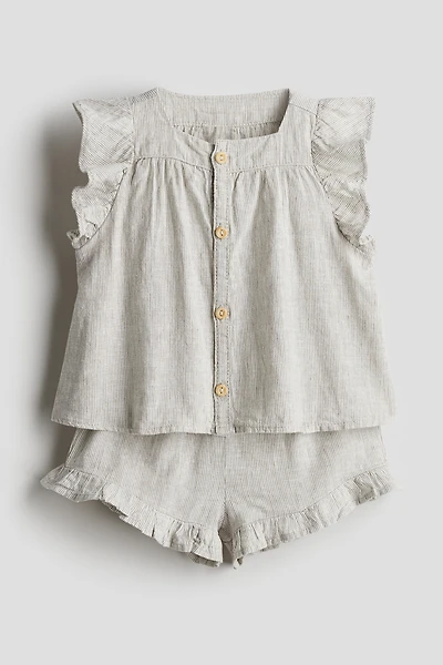 2-piece Linen-blend Set