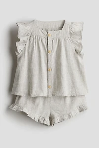 2-piece Linen-blend Set