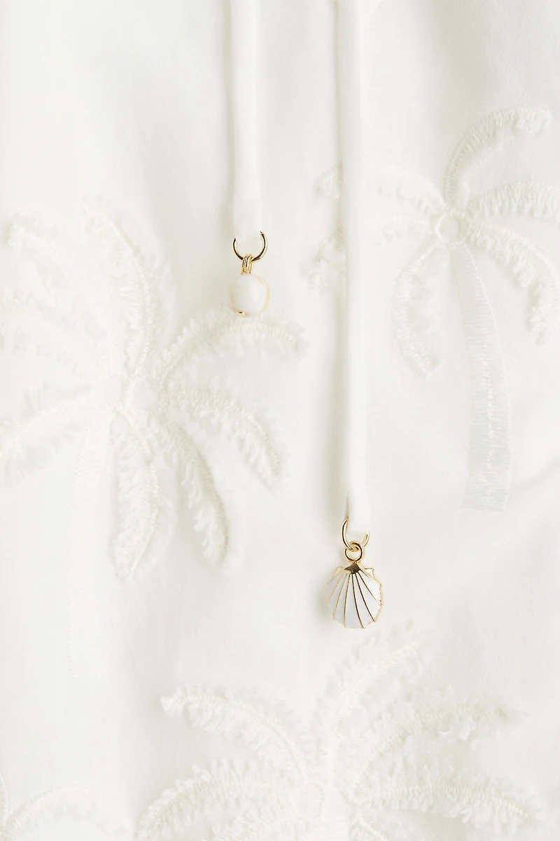 Embroidered Tunic Dress