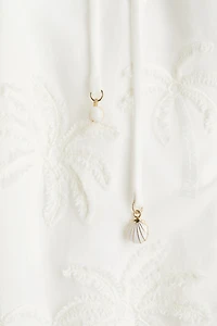Embroidered Tunic Dress