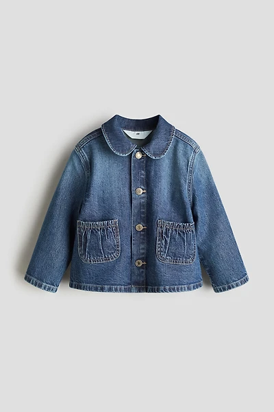 Veste trapèze en denim