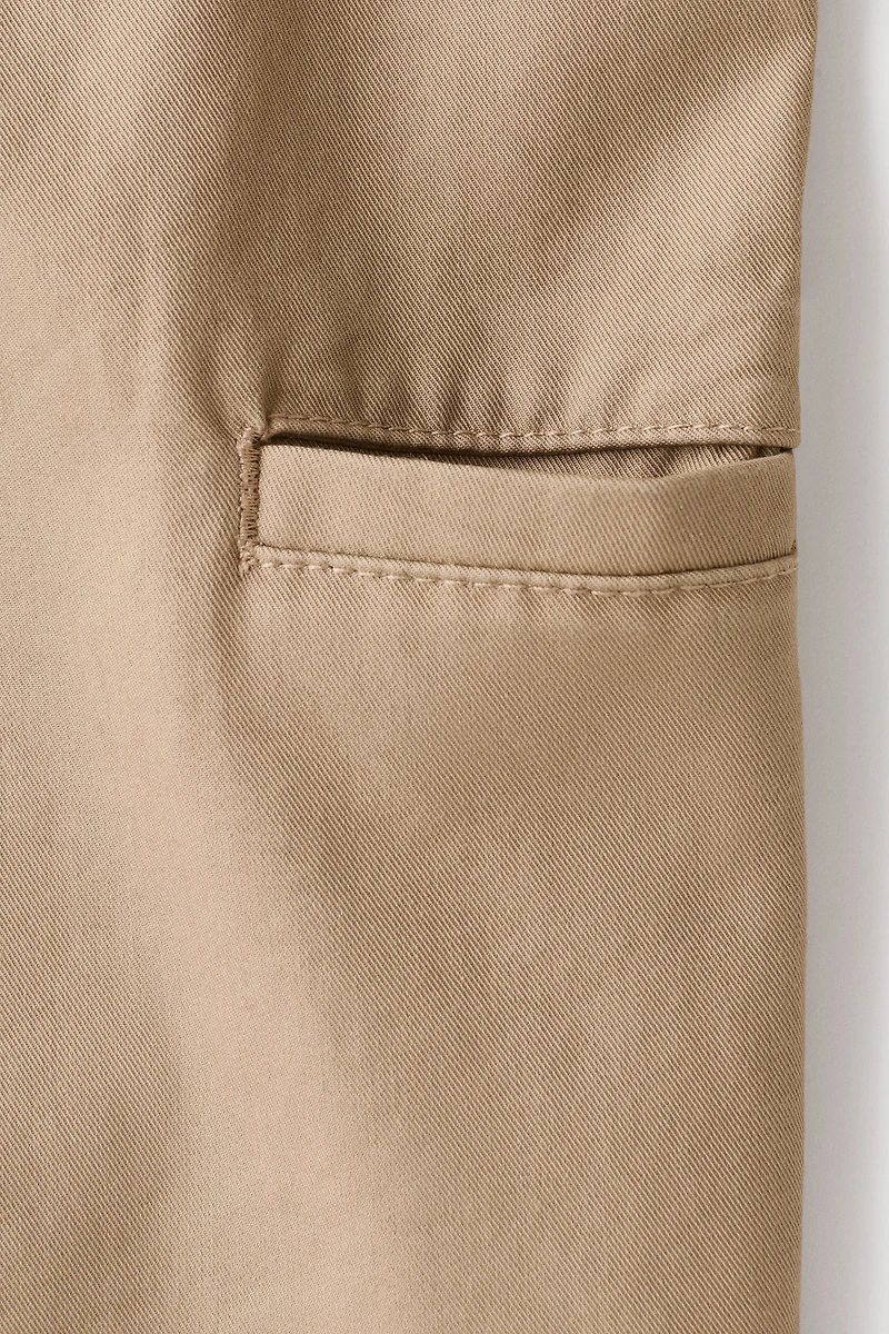 Loose-Fit Cotton Chinos