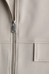 Jersey Top with Drawstrings