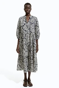 Tiered Midi Dress