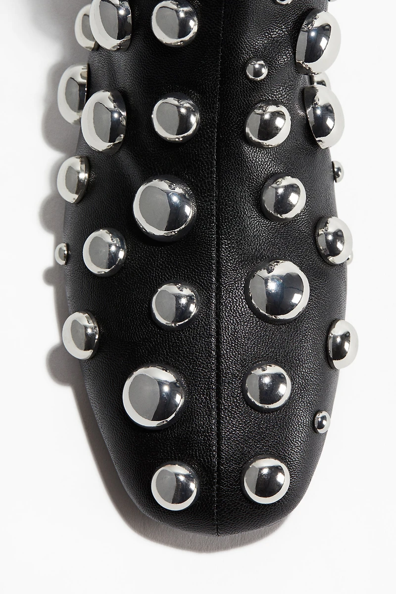 Studded Ankle Boots