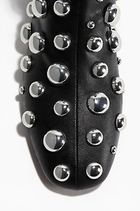 Studded Ankle Boots